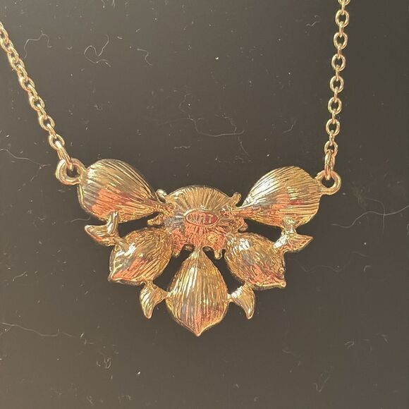 Avon Art Deco Multi Shade Purple Amethyst 18” Necklace and Drop Earring Set - Picture 7 of 8